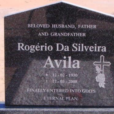 AVILA Rogerio Da Silveira 1930-2008