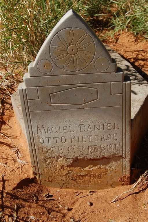 PIETERSE Magiel Daniel Otto 1917-1920