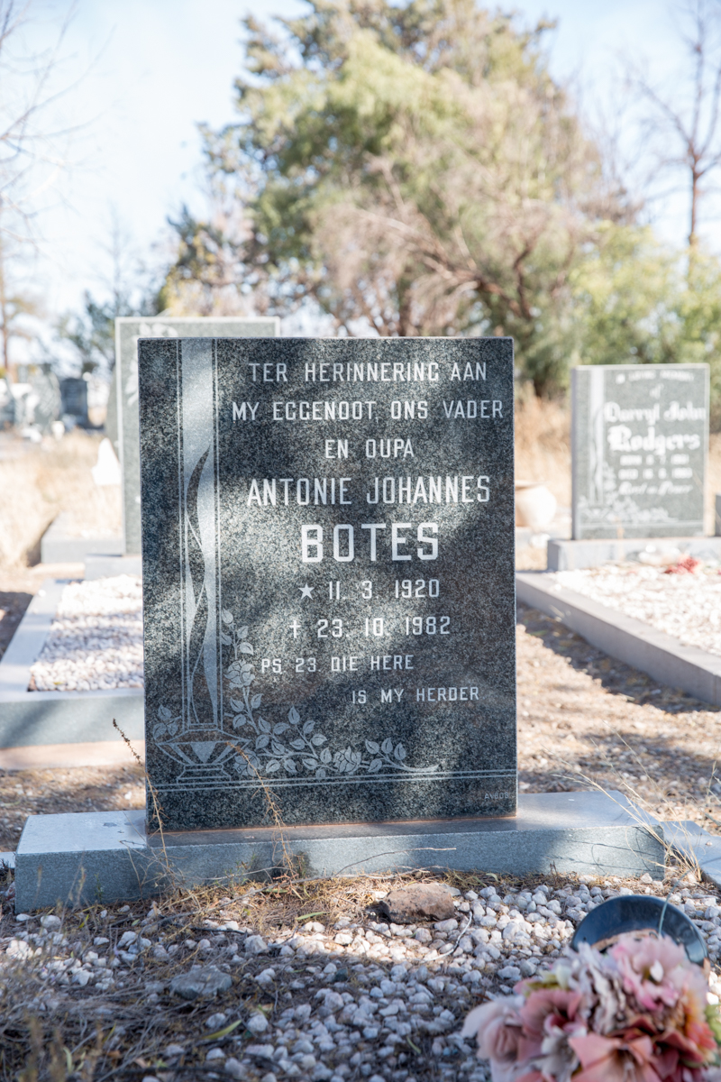 BOTES Antonie Johannes 1920-1982