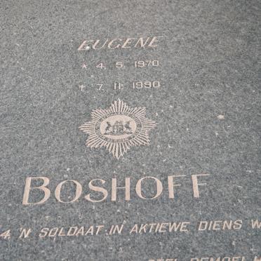 BOSHOFF Eugene 1970-1990