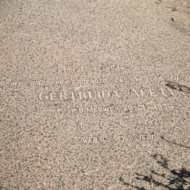 CLOETE Johannes Machiel 1937-2011 &amp; Gertruida Aletta VAN DER MERWE 1938-1992