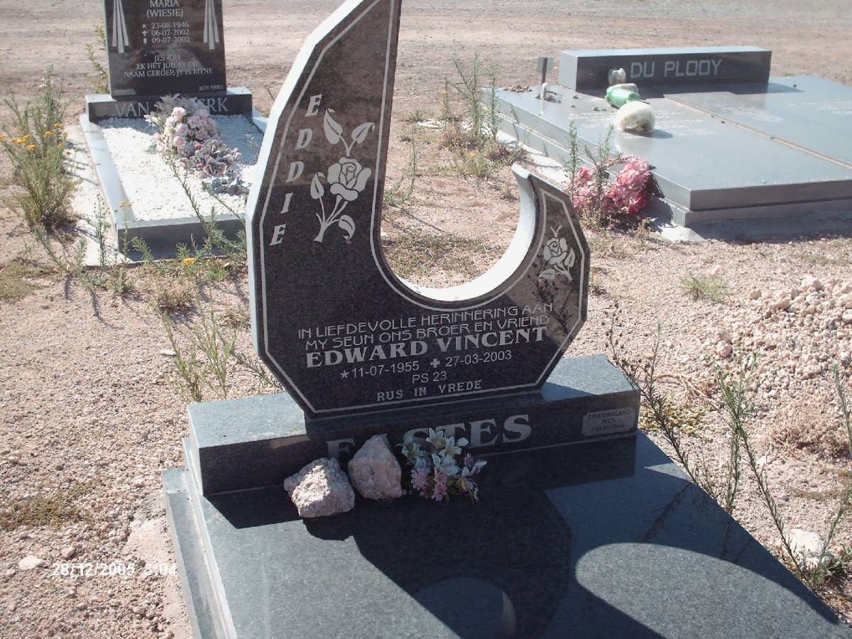 EASTES Edward Vincent 1955-2003