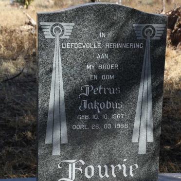FOURIE Petrus Jakobus 1967-1988