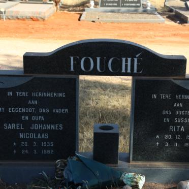 FOUCHE Sarel Johannes Nicolaas 1935-1982 :: FOUCHE Rita 1968-1984