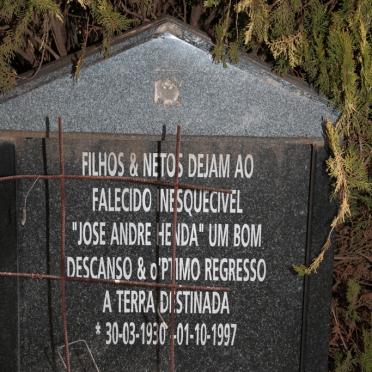 HENDA Jose Andre 1930-1997