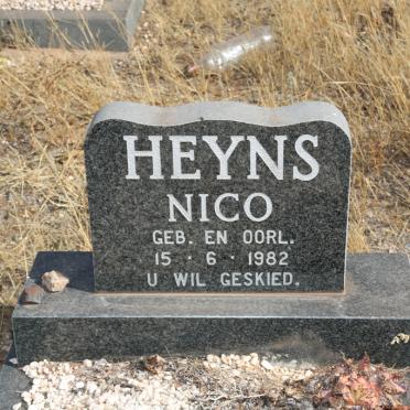 HEYNS Nico 1982-1982