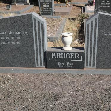 KRUGER Andries Johannes 1910-1995 &amp; Lucia Petronella 1910-1992