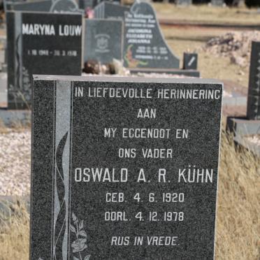 KUHN Oswald A.R. 1920-1978