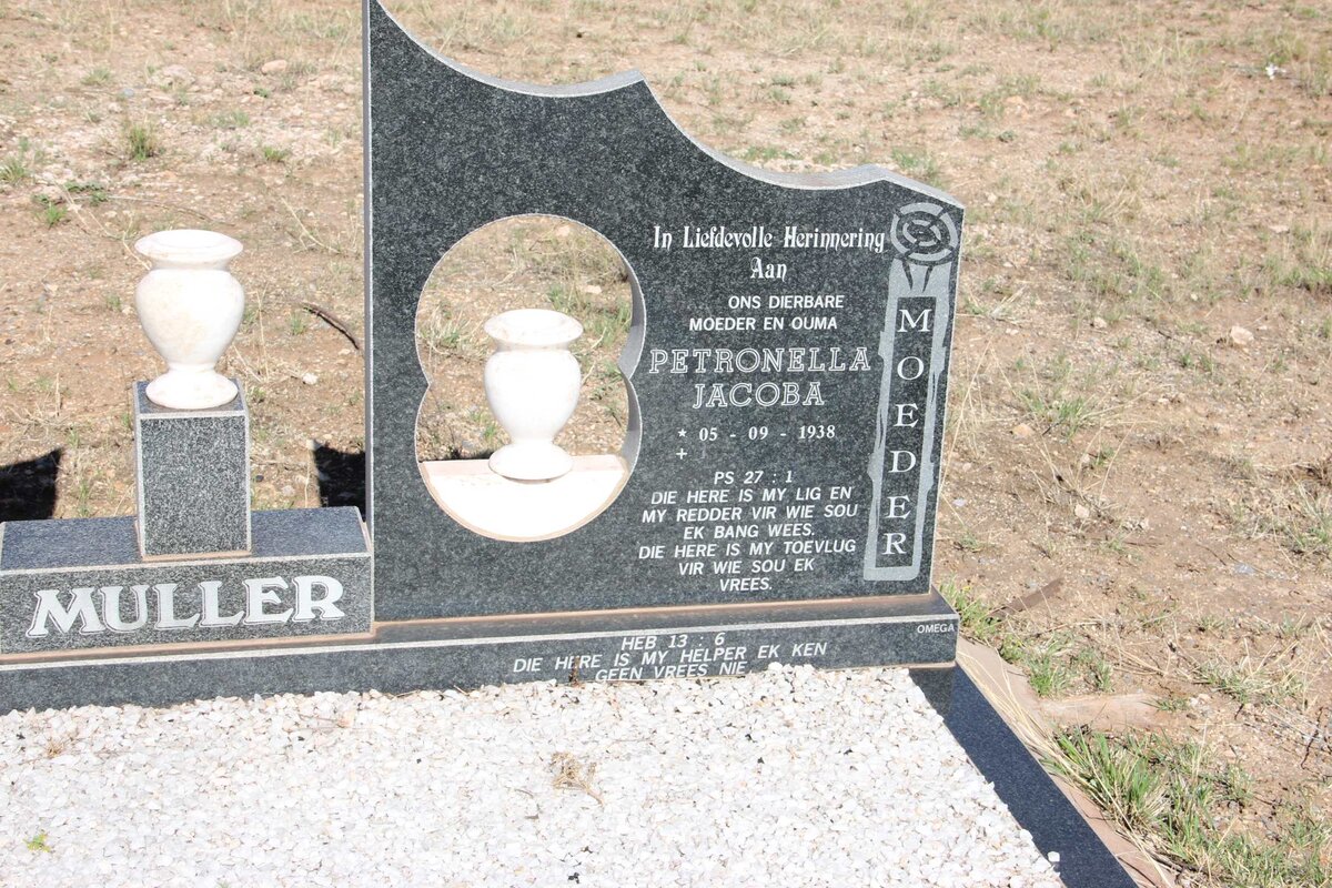 MULLER Petronella Jacoba 1938-