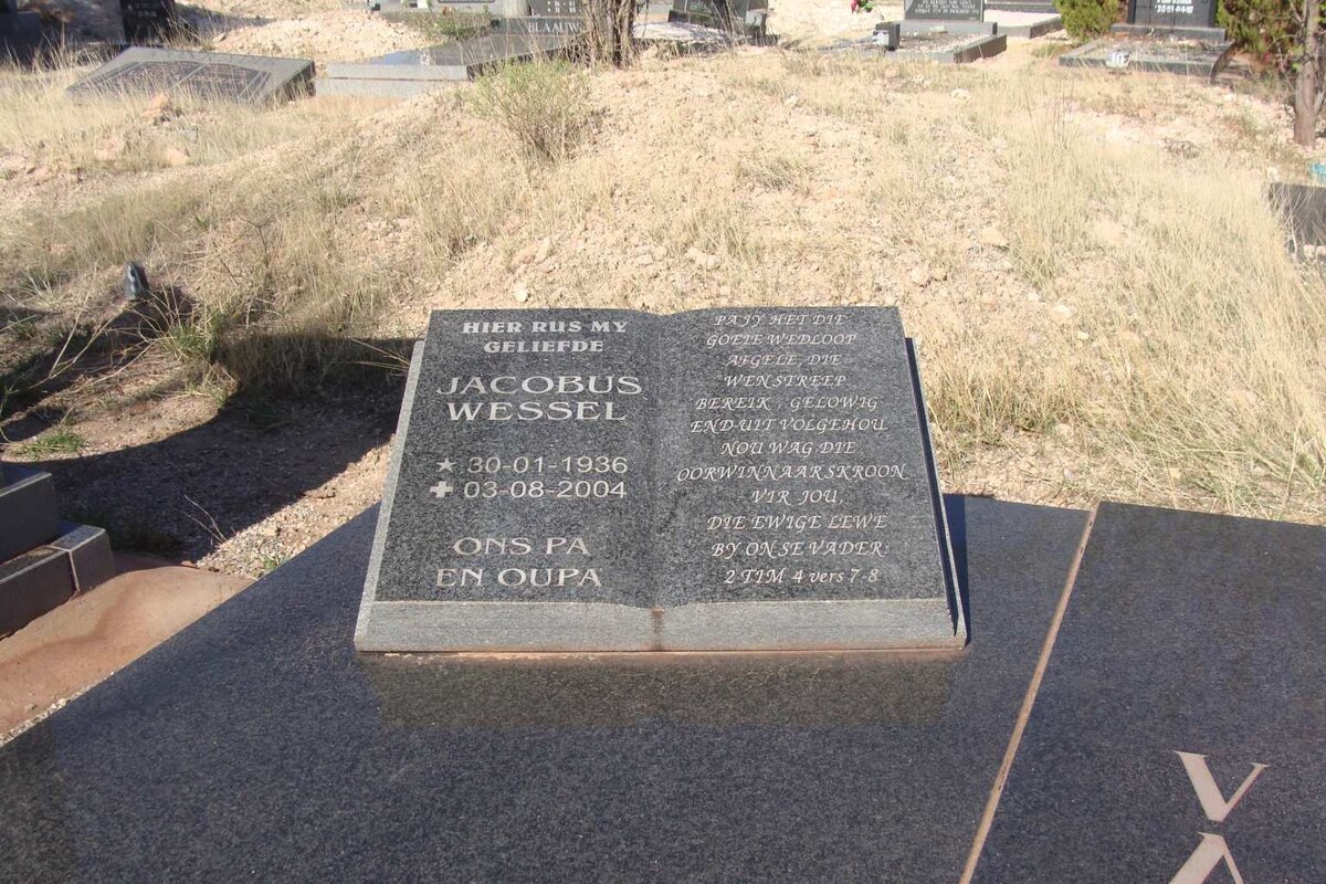 NIEKERK Jacobus Wessel, van 1936-2004