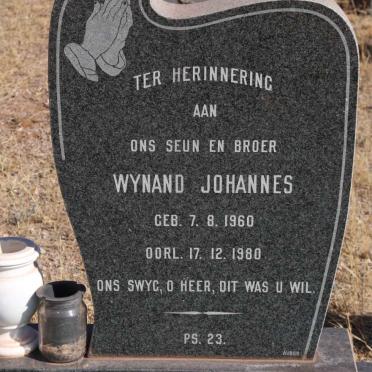 SWANEPOEL Wynand Johannes 1960-1980