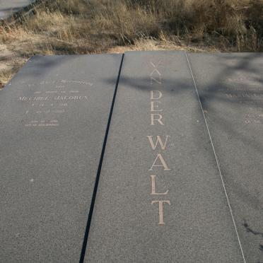 WALT Mechiel Jacobus, van der 1918-2005 &amp; Maria Catharina COETZEE 1916-1993