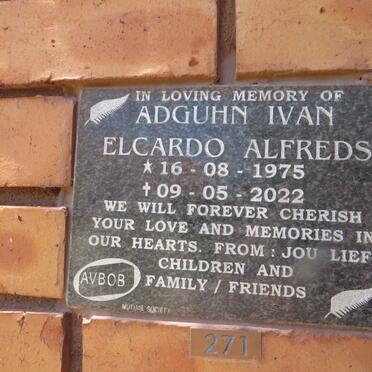ALFREDS Adguhn Ivan Elcardo 1975-2022