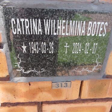 BOTES Catrina Wilhelmina 1943-2024