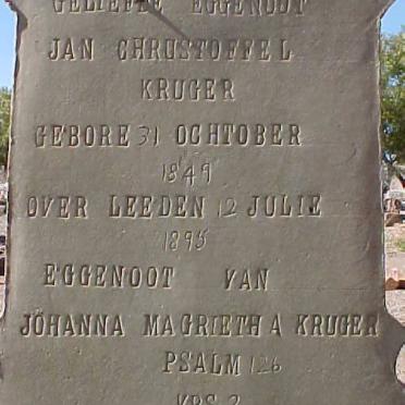 PLESSIS Hendrik J.J., du 1894-1895