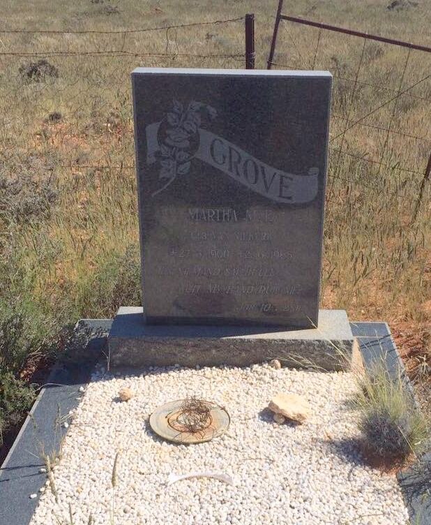 GROVE Martha ?  1900-19??