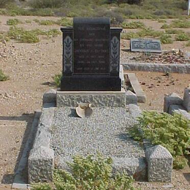 TOIT Jacobus A., du 1888-1958