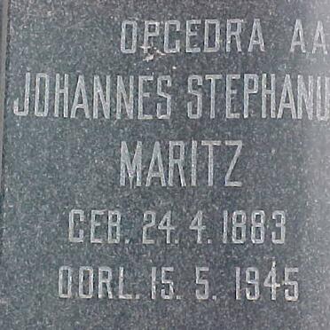 MARITZ Johannes Stephanus 1883-1945