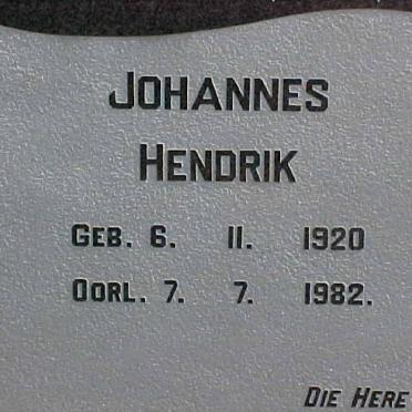 KOTZE Johannes Hendrik 1920-1982 &amp; Johanna Maria Elizabeth TRUTER 1921-
