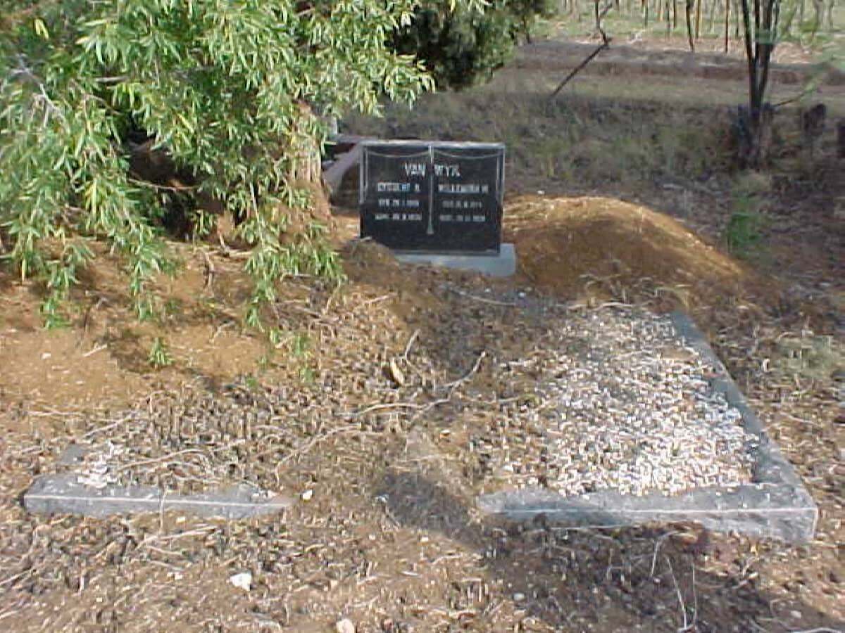 WYK Gysbert H., van 1869-1933 &amp; Willemina M. 1874-1958