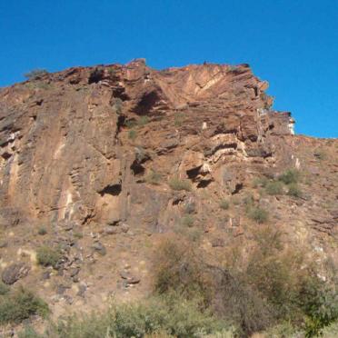 4. Rots formasies bokant die begraafplaas