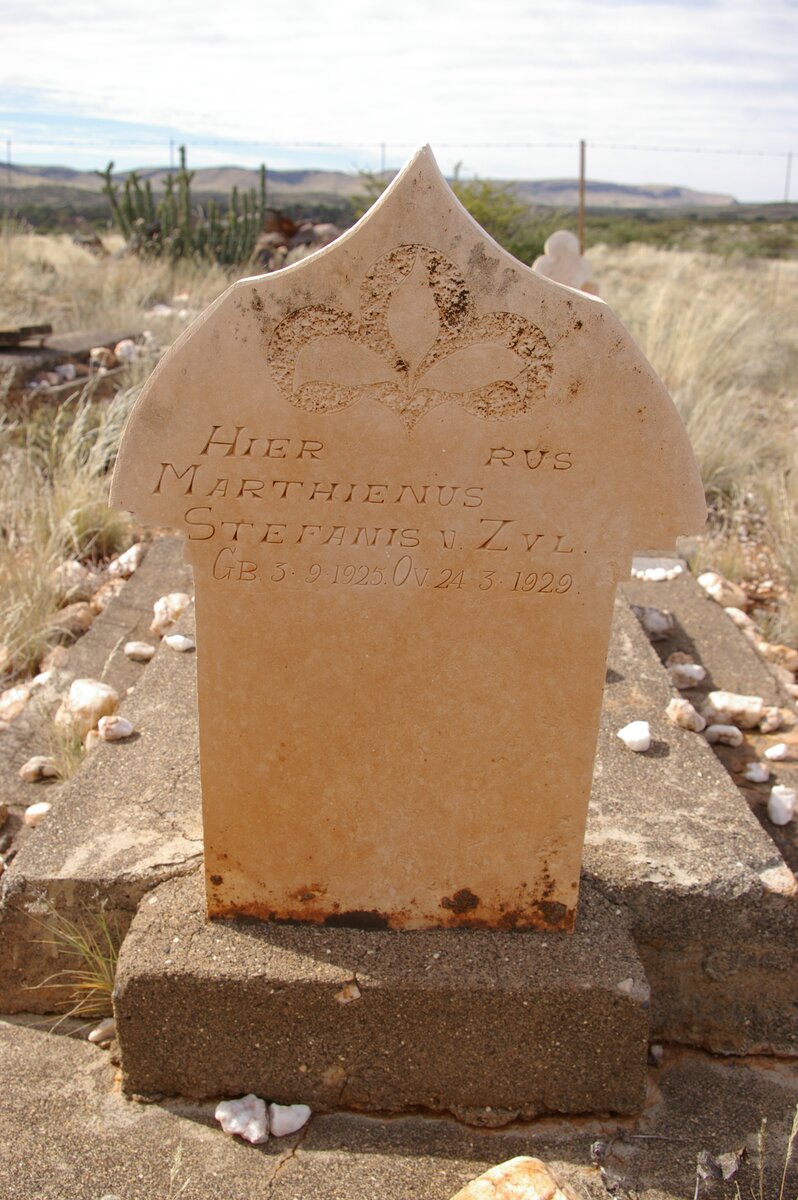 ZYL Marthienus Stefanis, van 1925-1929