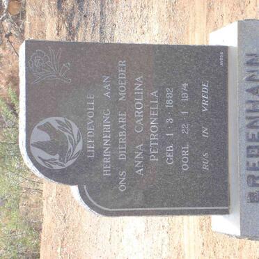 BREDENHANN Anna Carolina Petronella 1892-1974