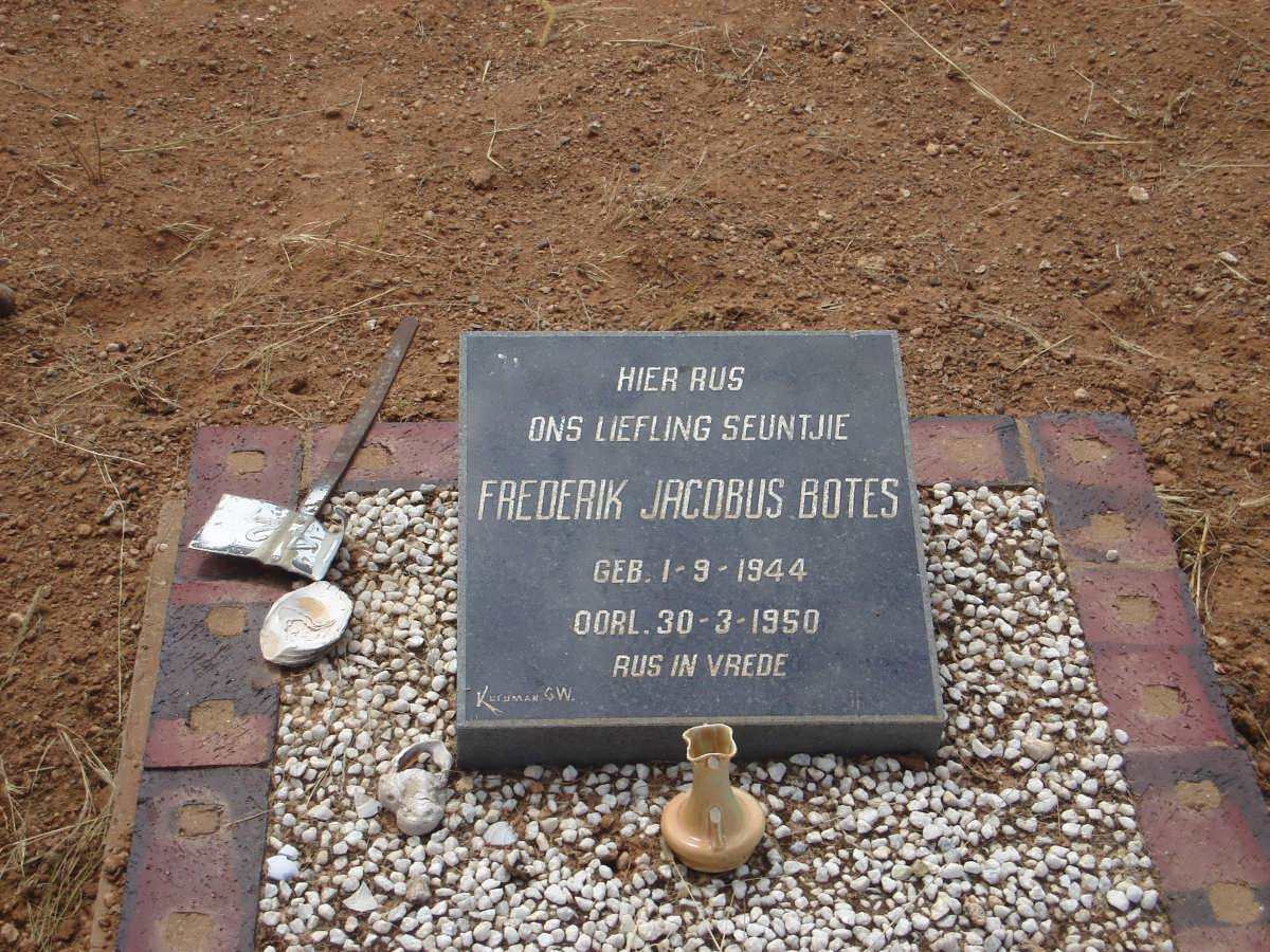 BOTES Frederik Jacobus 1944-1950