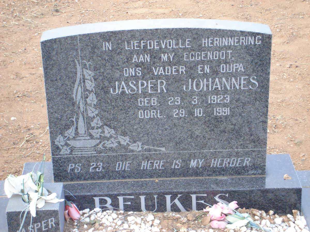 BEUKES Jasper Johannes 1923-1991
