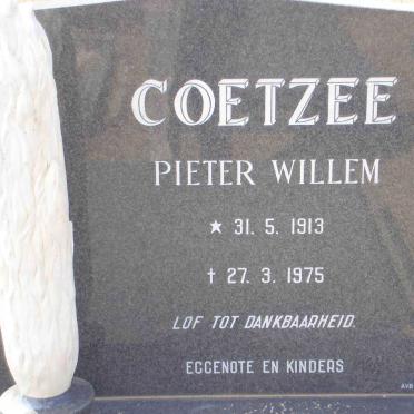 COETZEE Pieter Willem 1913-1975