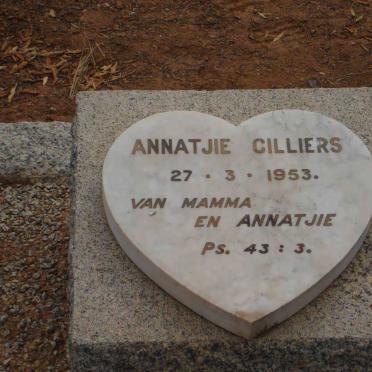 CILLIERS Annatjie 1953-1953