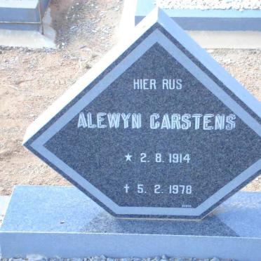 CARSTENS Alewyn 1914-1978