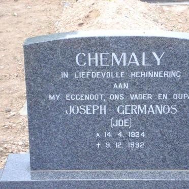 CHEMALY Joseph Germanos 1924-1992