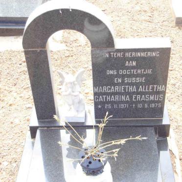 ERASMUS Margarietha Alletha Catharina 1971-1975