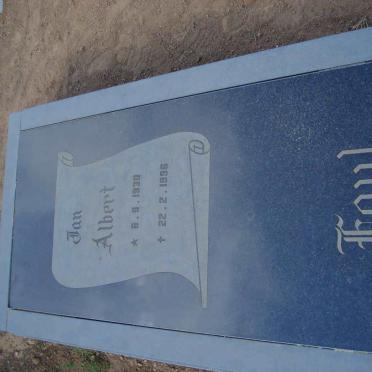 FAUL Jan Albert 1930-1996