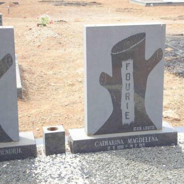 FOURIE Catharina Magdalena nee LOOTS 1896-1971