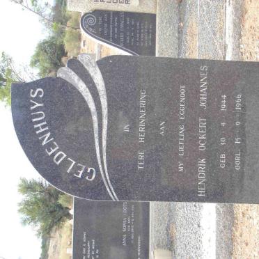 GELDENHUYS Hendrik Ockert Johannes 1944-1966