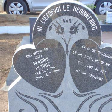 GREEFF Hendrik Petrus 1911-1996 &amp; Elizabeth Johanna Catharina VAN NIEKERK 1915-1984