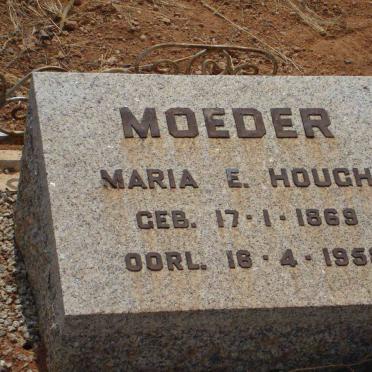 HOUGH Maria E. 1869-1958