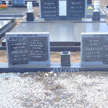 JACOBS A.J. 1911-1985 &amp; J.J. 1919-1994