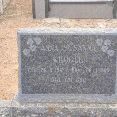 KRUGEL Anna Susanna 1912-1965