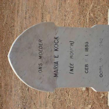 KOCK Maria E. nee HOUGH 1893-1966