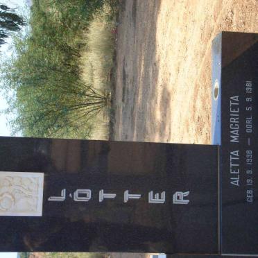 LOTTER Aletta Magrieta 1938-1981