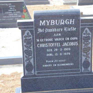 MYBURGH Christoffel Jacobus 1906-1979