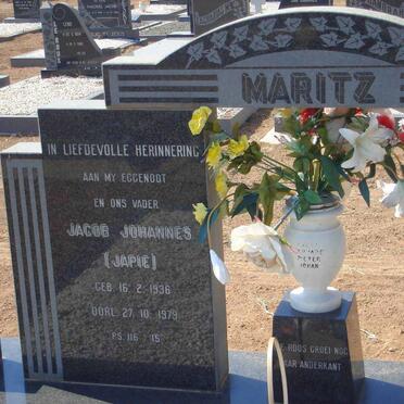 MARITZ Jacob Johannes 1936-1979