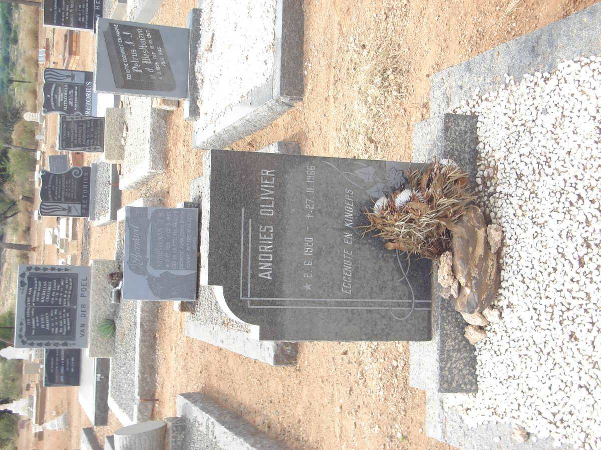 OLIVIER Andries 1920-1966