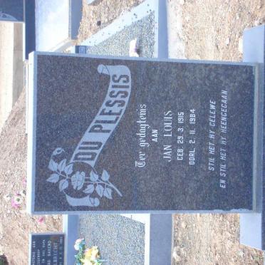 PLESSIS Jan Louis, du 1915-1984