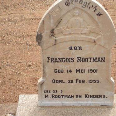 ROOTMAN Francois 1901-1935
