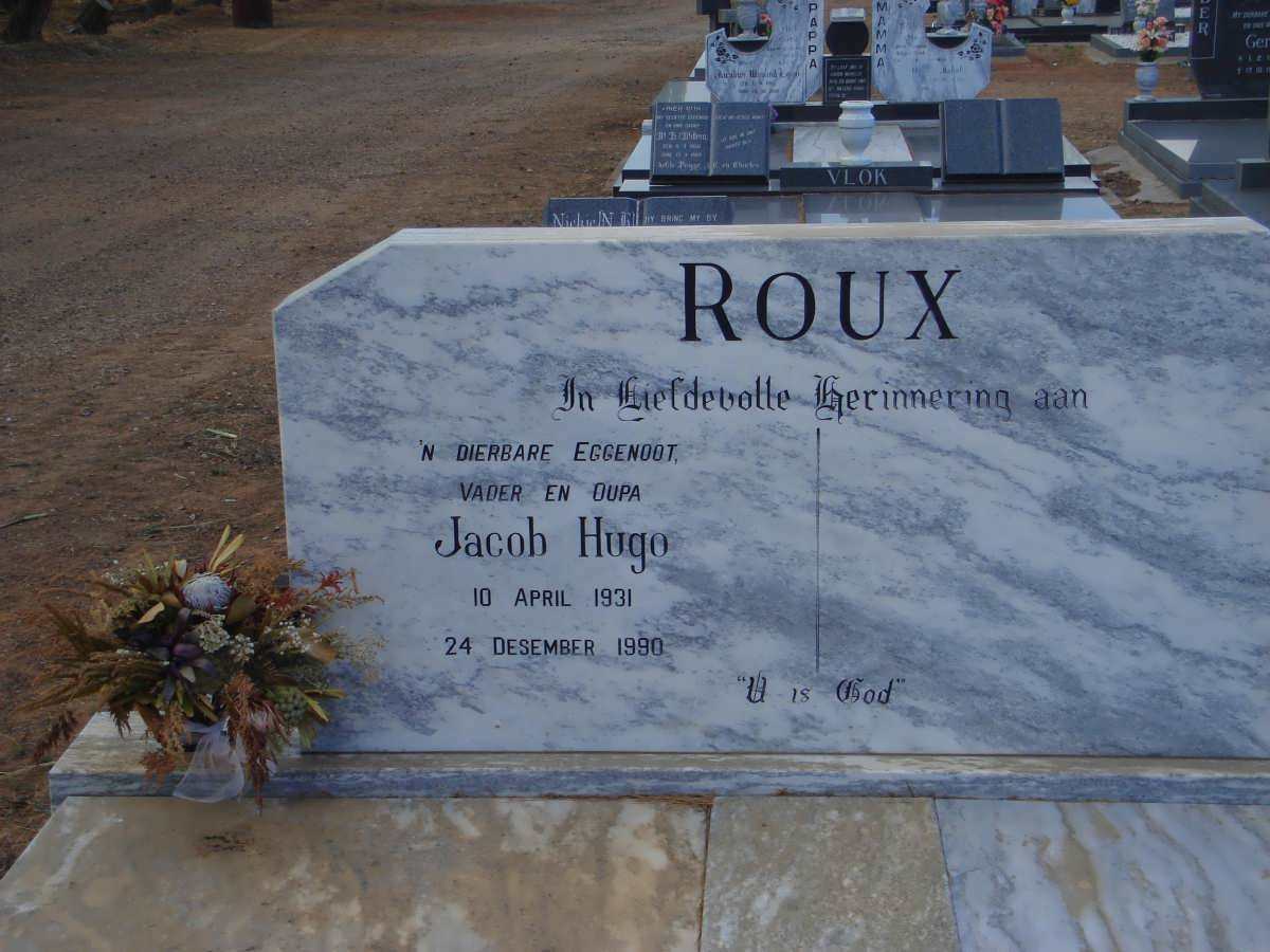 ROUX Jacob Hugo 1931-1990