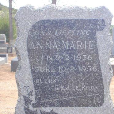 ROUX Anna-Marie, le 1956-1956